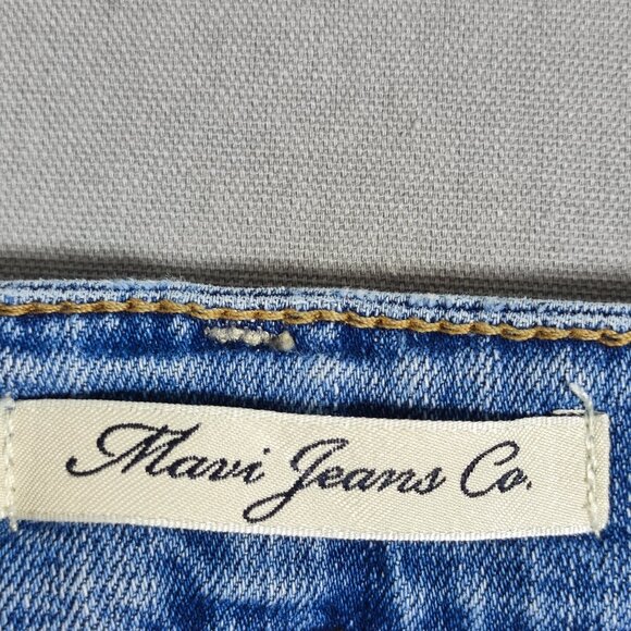 Mavi Jeans Kendra High-rise straight leg women's size 31 hard washed blue - Picture 6 of 14